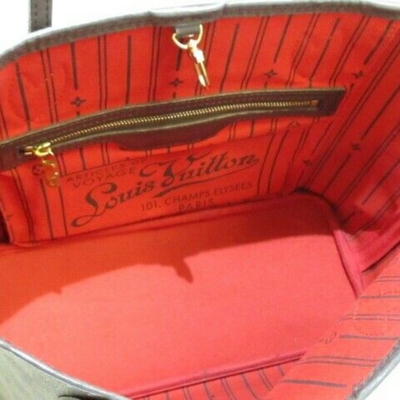 Auth Louis Vuitton Neverfull Pm Damier #1446L50 - Picture 6 of 8